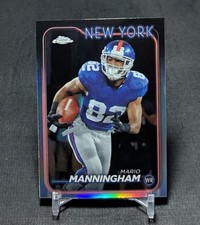 Mario Manningham Base Refractor 2024 Topps Chrome Football #145 New York Giants