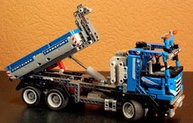 Lego Technic 8052 Container Truck with Instructions Power Function