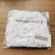 Vintage Victoria Secret Bikini Lace Luxuries White Large 1999 Sealed Panty