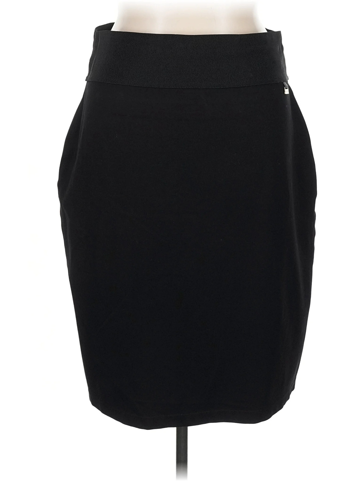 Calvin Klein Women Black Formal Skirt 1X Plus