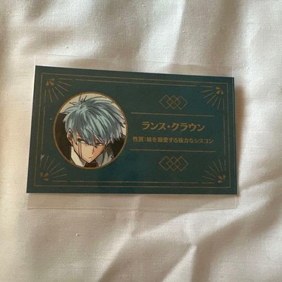 Mashle Mashle Lance Crown Jump Festa Visitenkarte Karte Lance Japan Anime