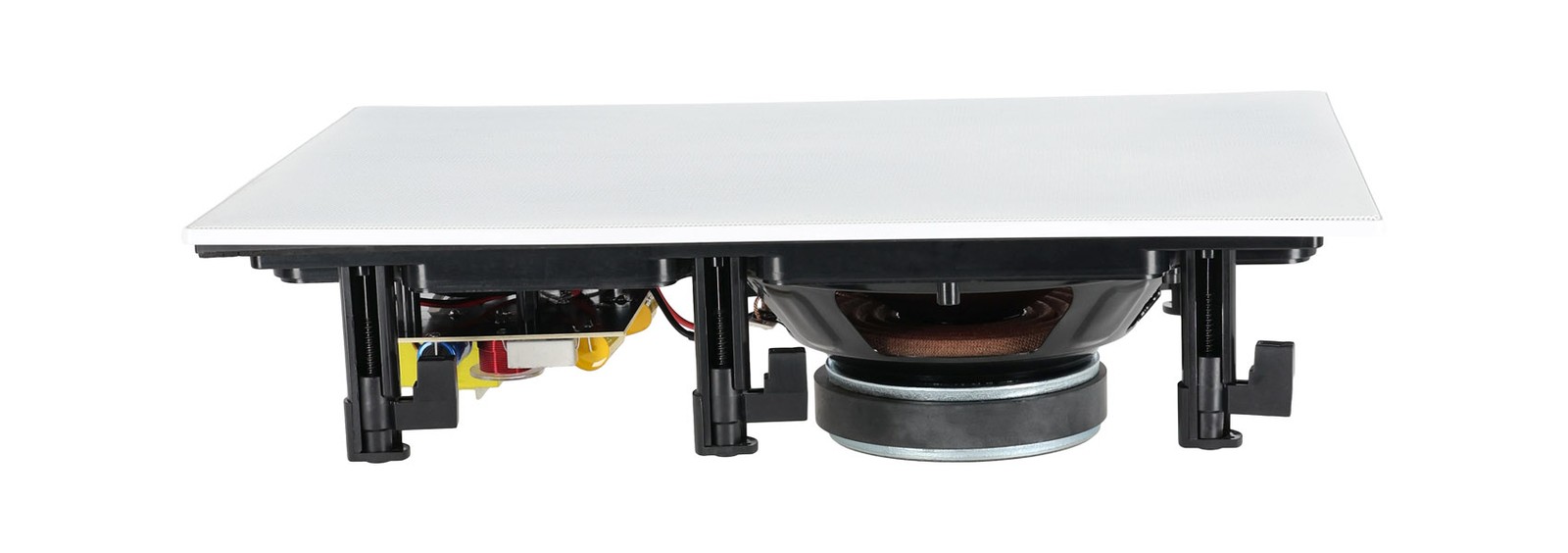 (4) Rockville WA870 8" 70V Commercial/Restaurant In-Wall Speakers+Receiver Amp