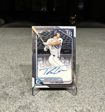 2024 Bowman Draft - Theo Gillen #CPA-TG 1st Bowman Chrome Auto - Rays