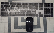 Apple Black Keyboard A1843 and Mouse A1657 Bluetooth Keyboard