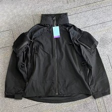 Tactical Soft Shell Zipper Coat PCU L5 Wind Coat Hiking Jacket
