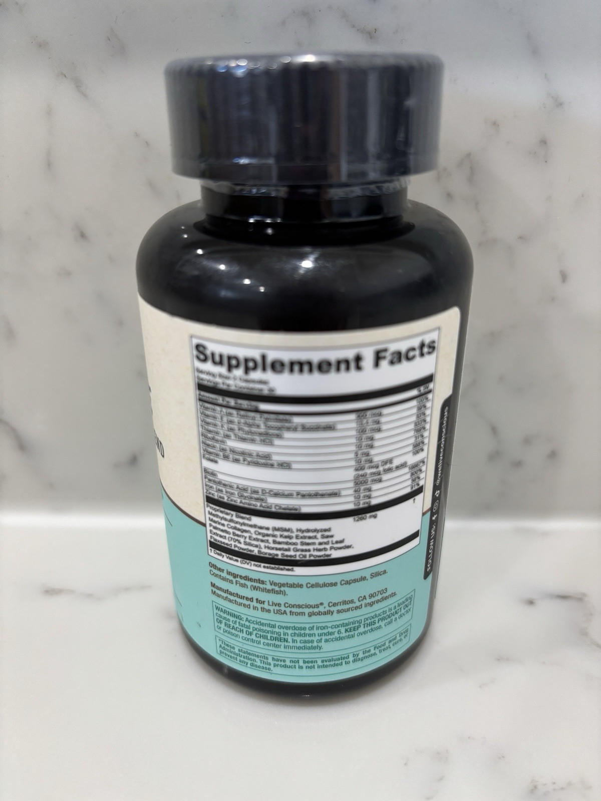 Hair La Vie Revitalizing Hair Blend 60 Capsules New & Sealed