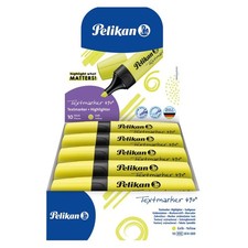Pelikan 814089 Highlighter 490 Bright Yellow Pack of 10 in Folding Box