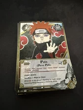 Naruto CCG, Pain (Deva Path), 1204, 1st Edition, LP, Foil