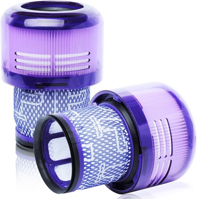 2 Pack SV18 Vacuum Filter Replacement for Dyson Digital Slim SV18 V10 Spare