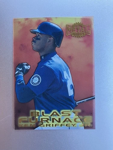 1997 Skybox Metal Universe - Blast Furnace Ken Griffey Jr #6