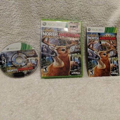 Cabela's North American Adventures (Microsoft Xbox 360, 2010) CIB-Tested  