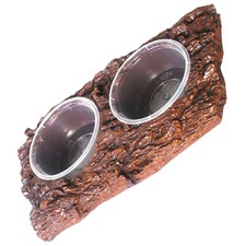 Small Reptile Water Dish Simulation Reptiles Food Feeding Bowl Drinking