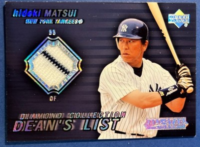 2004 UD All-Star Line-Up ''Dean's List'' Hideki Matsui Relic  DL-HM