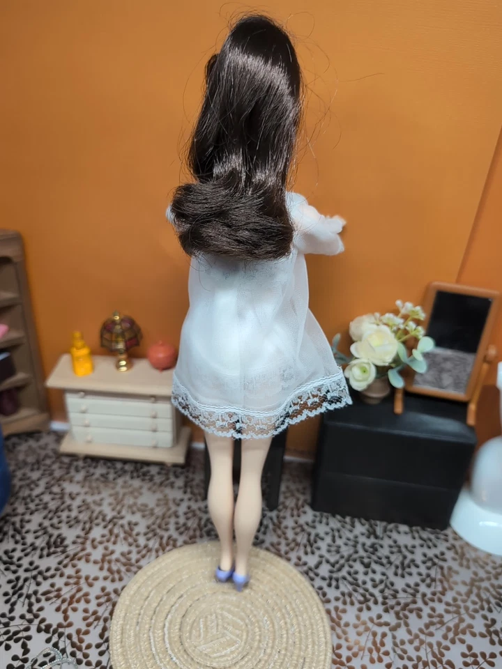 Conjunto Clon Barbie De Colección - Bata, Noche, Bragas, Zapatos, Bolso de Noche +++ Foto 2 de 4