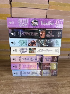 PARTIAL SET - The Cynster Series by Stephanie Laurens (7 Book Lot) PB GOOD