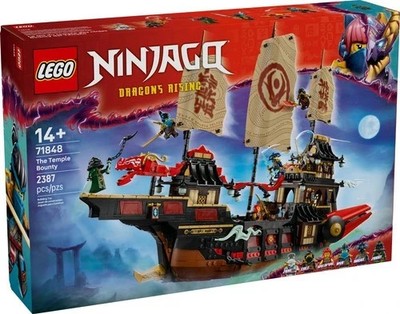 DMG LEGO Ninjago 71848 Temple Bounty   New, Factory Sealed Retired!