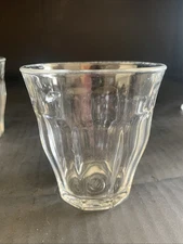 8 - VINTAGE PICARDIE DURALEX GLASSES  MADE IN FRANCE 3.25” - 8 OZ.