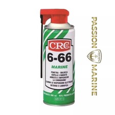 CRC 6-66 MARINE 400 ml SBLOCCANTE LUBRIFICANTE PROTETTIVO DETERGENTE NAUTICA