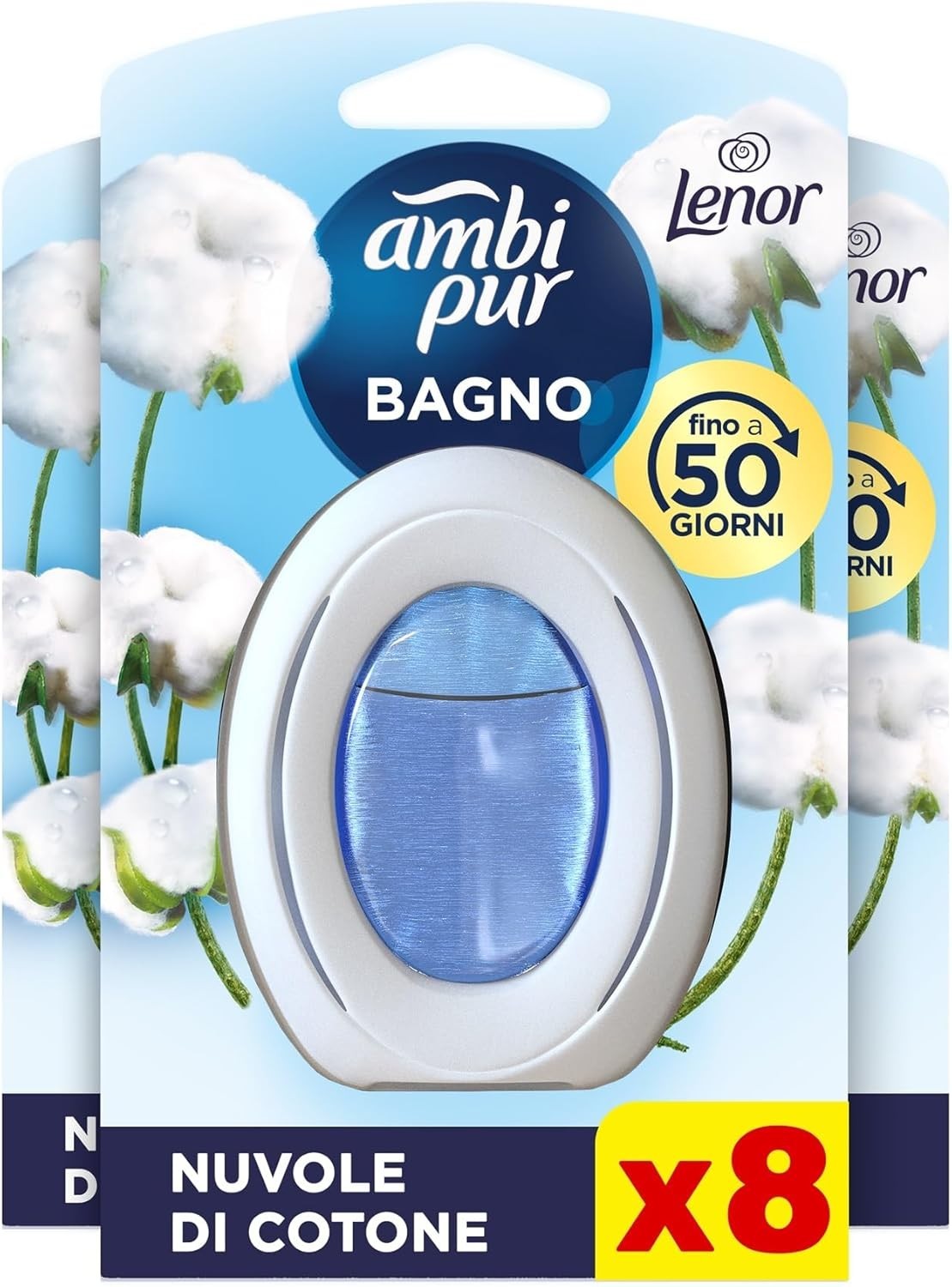 Ambi Pur Bagno Nuvole di Cotone: Deodorante Ambiente 45 Giorni