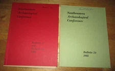 Southeastern Archaeological Conference Bulletins - 4 in Lot - 1980 - 1982