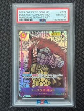 PSA10 One Piece Card Eustass Kid Comic Paradise OP05 074 Japanese TCG Rare Japan