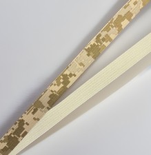 .75" Nylon Webbing Digital Desert Camo 17337 One Side Pattern 2 Yds USA