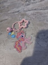 MY LITTLE PONY KEYCHAIN / BACKPACK CLIP PINKIE PIE USED