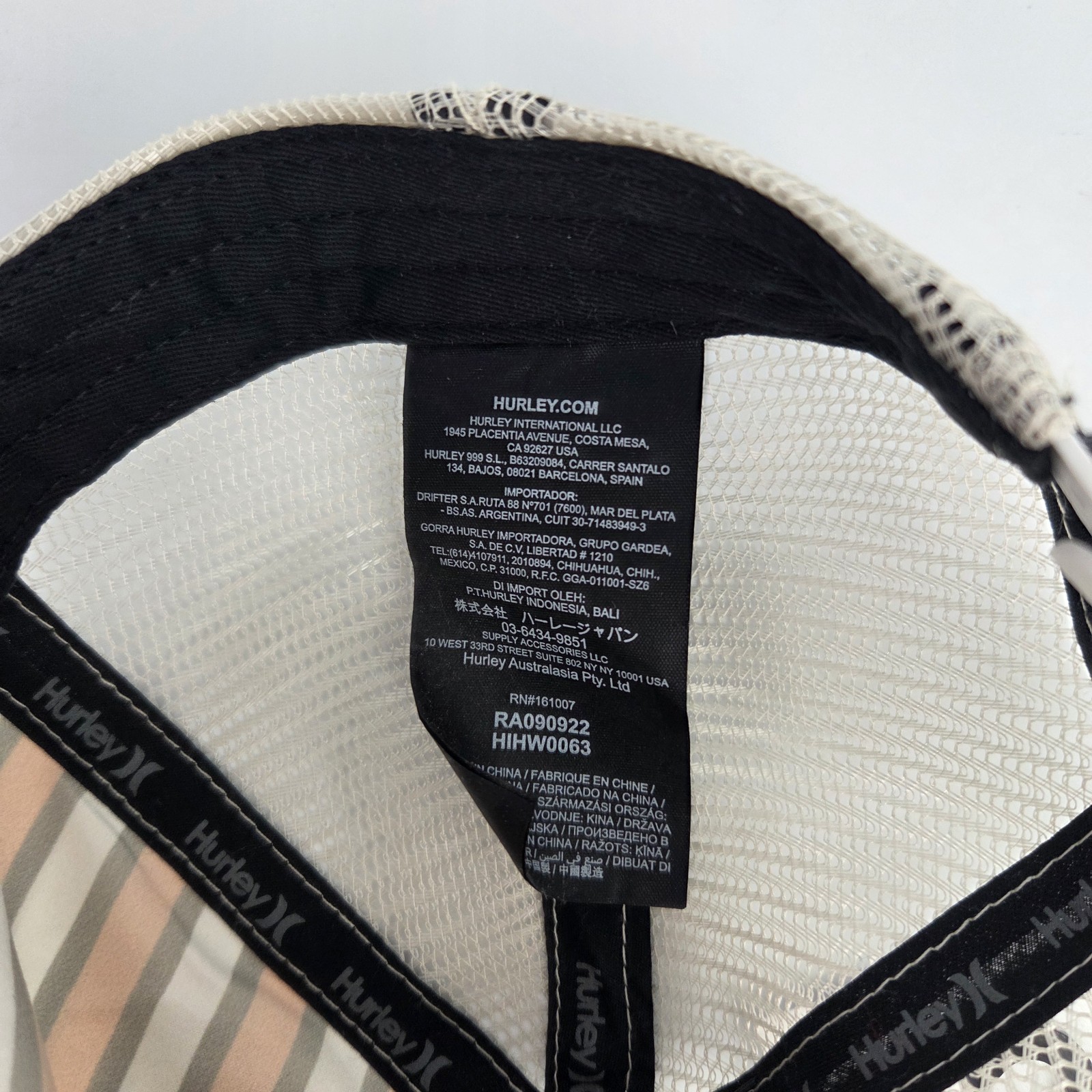 Hurley Hat Cap  Snap Back Adjustable Multicolor T… - image 6