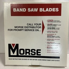 M K MORSE Co. -7' 9" Band Saw Blade, 1/2 , 25, 18R MAT  ,Bimetal  4WE12