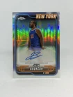 2024-25 Topps Chrome Jalen Brunson Refractor Auto #TCA-JB Knicks SSP Autograph