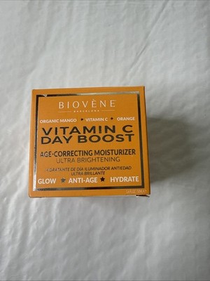NEW BIOVENE Vitamin C Day Boost - Age-Correcting Moisturizer 1.69 fl oz