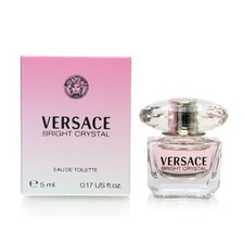 Versace Bright Crystal by Versace for Women Mini Splash Perfume 0.17 fl oz.