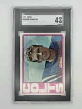 1972 Topps - Ted Hendricks #93 Rookie Card Baltimore Colts Hall Of Fame. rookie card picture
