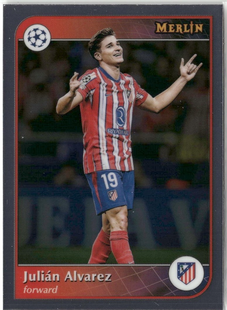 2023-24 Topps Manchester City Team Set - Julian Alvarez #24 for
