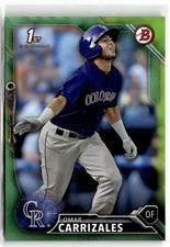 2016 Bowman Prospects Green Omar Carrizales /99 #BP58