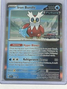 iron bundle pokemon card value PokeDATA Weakness / Resistance / Retreat Cost Iron bundle illustration Rare promo