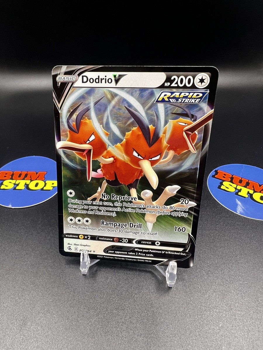 Pokémon TCG Dodrio V Fusion Strike 201/264 Holo Ultra Rare 🔥🔥 | eBay
