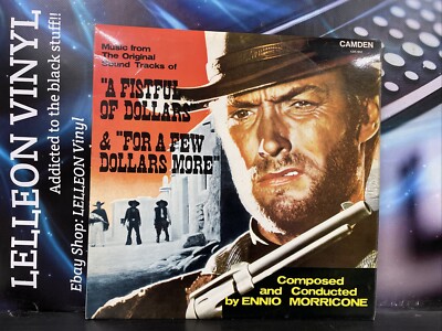 A Fistful Of Dollars For & A Few Dollars More LP Album Vinyl CDS1052 Film 60 s