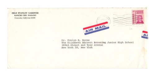 Erle Stanley Gardner, Perry Mason Autogramm Brief & Extras - authentisch! - Bild 5 von 7