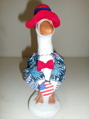 Best dressed goose geese clothes outfit  9'' BABY  Patriotic Uncle Sam 863-16
