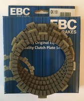 EBC SinterkupplungsbeläGe 4 StüCk FüR Yamaha YBR125 Custom (2008-2016) Ersatz