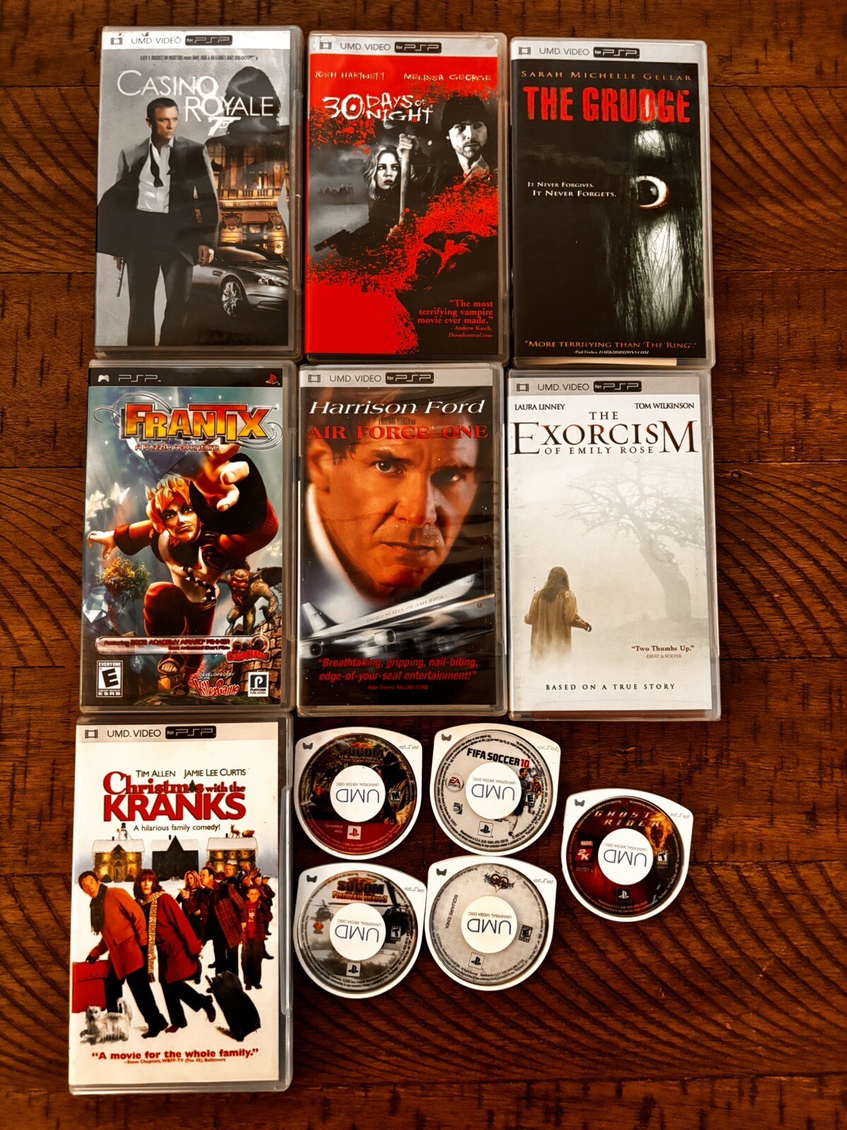Sony PSP Games And Movies Bundle Lot eBay