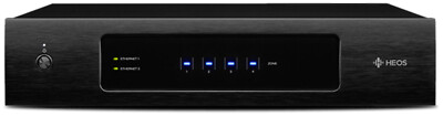 Denon HEOS DRIVE schwarz 4 Zonen Multiroom Verstärker mit Heos Built in -B-Ware