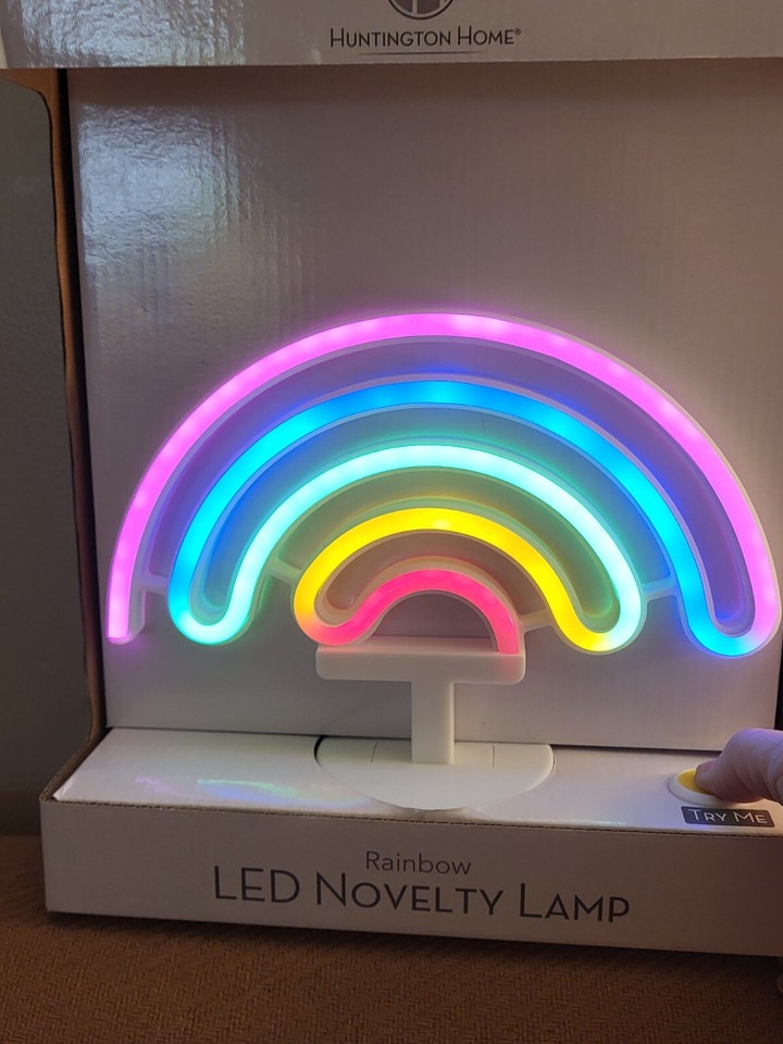 Rainbow LED Novelty Lamp eBay