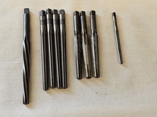 9 Cleveland C24260 Taper Pin Tap Reamer Straight Flute Twist Wire #5 2 1 0 Bit