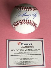 ANTHONY VOLPE SIGNED RAWLINGS OFFICIAL BASEBALL NY YANKEES ROOKIE FANATICS COA