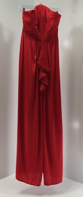 BCBG MAXAZRIA Womens Sleeveless Halter W/Gold Chain Dress Red Size US:2 NEW | eBay BCBG MAXAZRIA Womens Sleeveless Halter W/Gold Chain Dress Red Size US:2 NEW | eBay