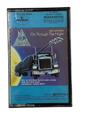 Def Leppard On Through The Night Cassette Tape 1989 Phonogram MCR413828 C14375
