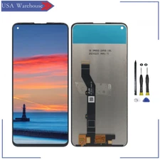 For Motorola Moto G Stylus 2021 XT2115 LCD Display Touch Screen Digitizer Black