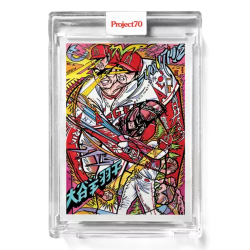 TOPPS PROJECT 70 #778 SHOHEI OHTANI BY JK5 LOS ANGELES LA ANGELS! SHOTIME!!!